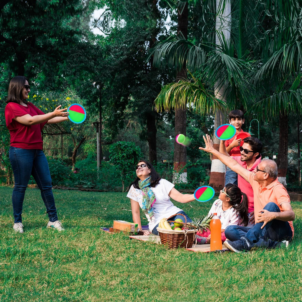 Toss and Catch Game with 4 Paddles and 4 Balls N304505