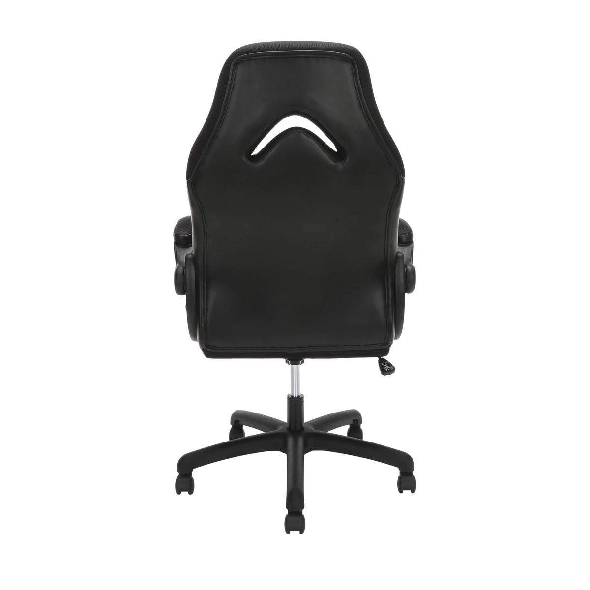 Black Gaming Chair with Integrated Headrest K32215