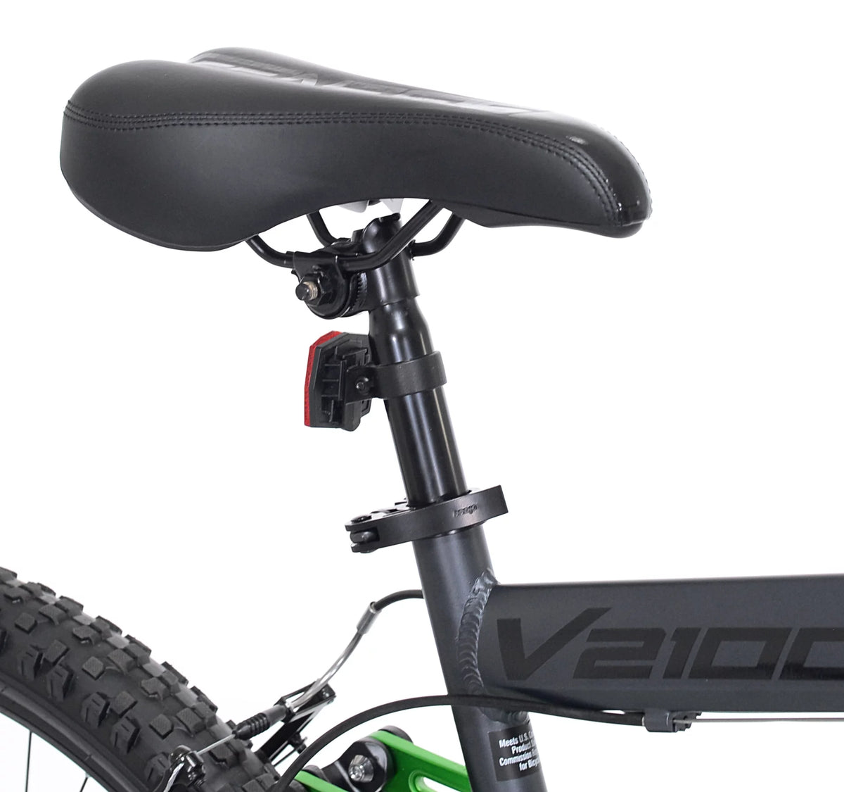 Slate Gray Dual Suspension Mountain Bike V36940