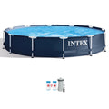 Metal Frame Above Ground Swimming Pool with Pump P568638