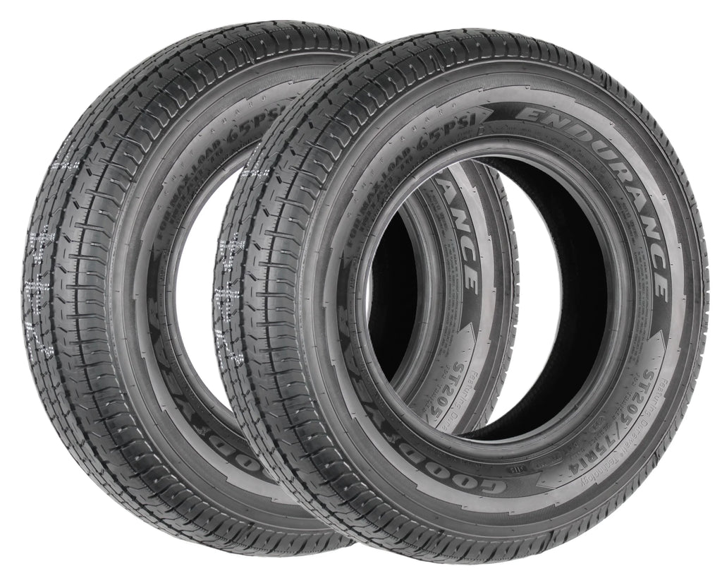 2-Pk Trailer Tire ST205/75R14 LRD Z771083