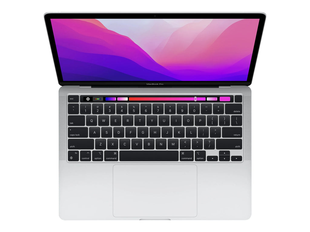 Refurbished 13-inch MacBook Pro Laptop with M2 chip, 8GB RAM, 512GB SSD, Silver S1259