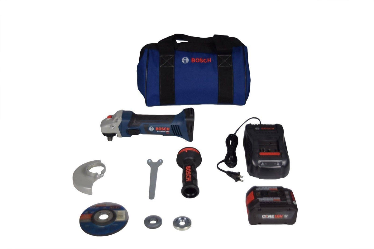 6.3Ah Li-Ion 4-1/2 in Angle Grinder Kit D9635