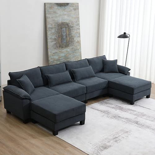 Beige Modular Sectional Sofa U374