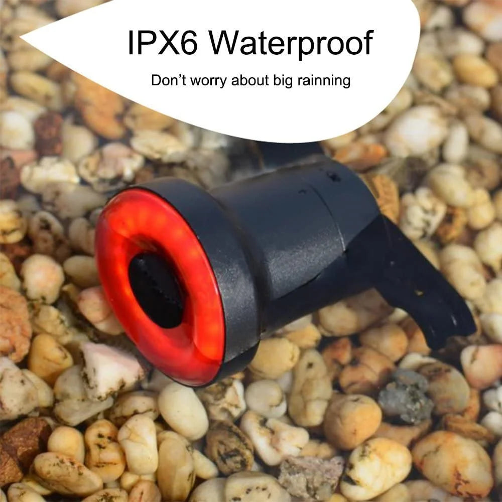 Rechargeable IPX6 Waterproof LED Bike Tail Light A4384