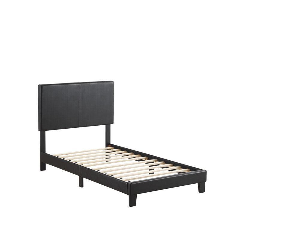 Black Queen Platform Bed W55708