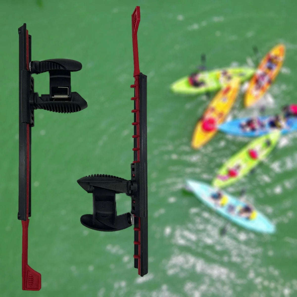 2x Adjustable Kayak Foot Pedals Footrest D2430