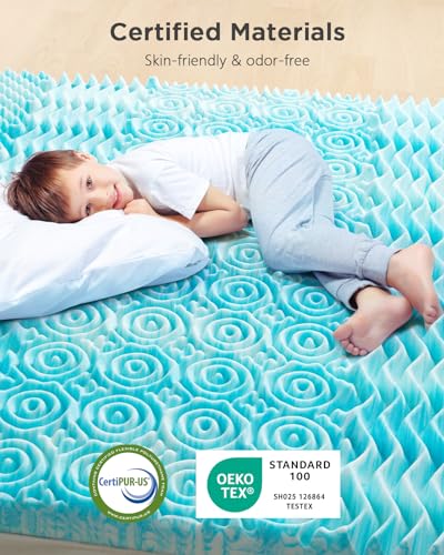 3 Inch 7-Zone Queen Memory Foam Mattress Topper X200845