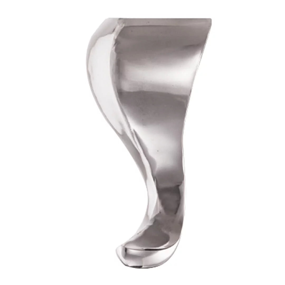 6" Tall Curved Furniture Leg E855