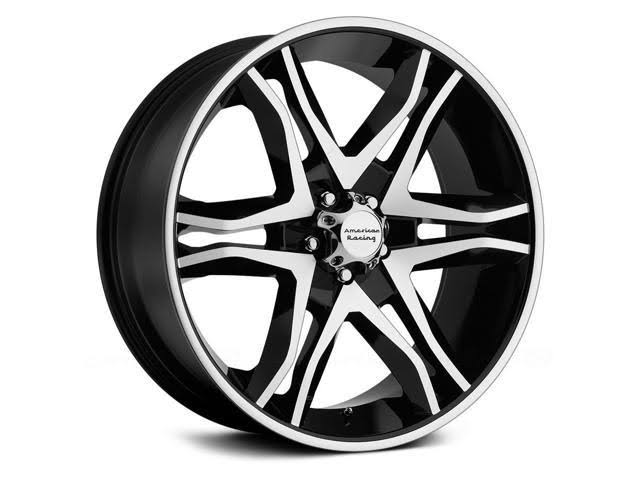 Black/Machined Wheel Rim 20x8.5 inch S496188