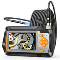Dual Lens 1080P HD Borescope Inspection Camera with Metal Cable E1867