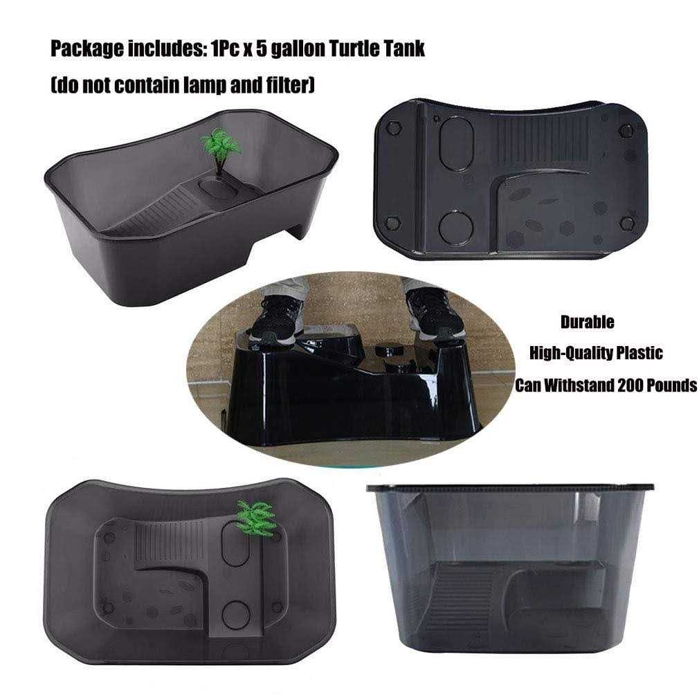 Turtle Tank Aquarium with Platform Plants J93316