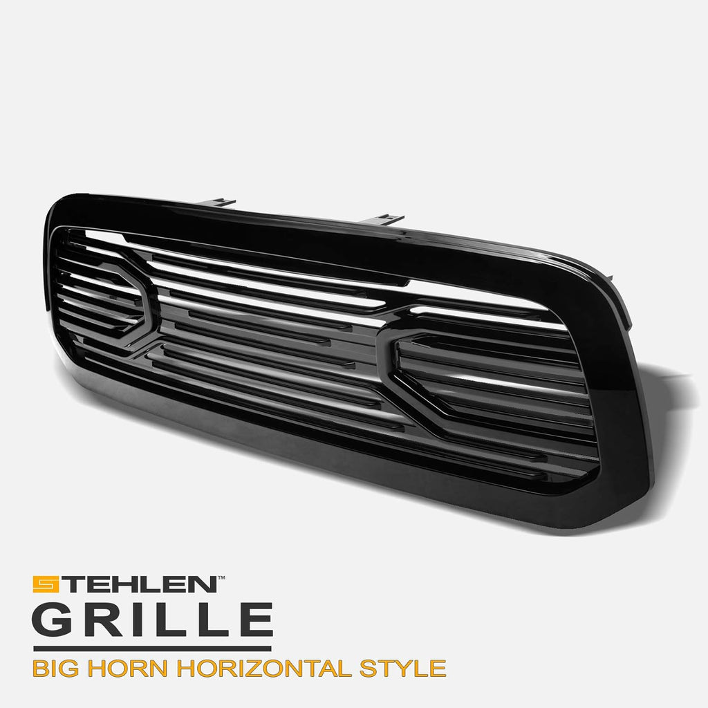 Black Front Hood Bumper Grille for Ram 1500 P323030