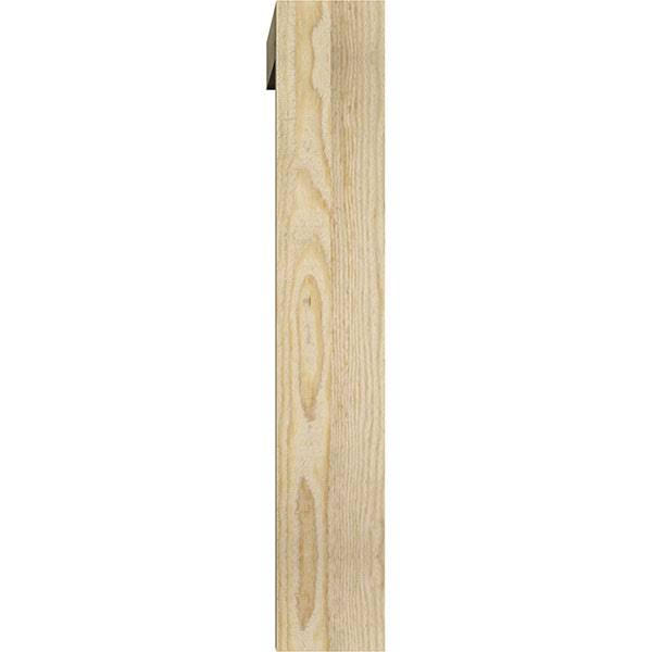 Rough Sawn Douglas Fir Bracket with Offset Brace H5170