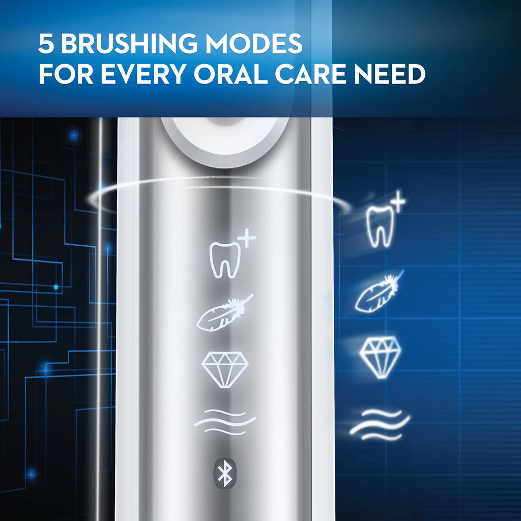 Black Electric Toothbrush with Bluetooth Connectivity T62107