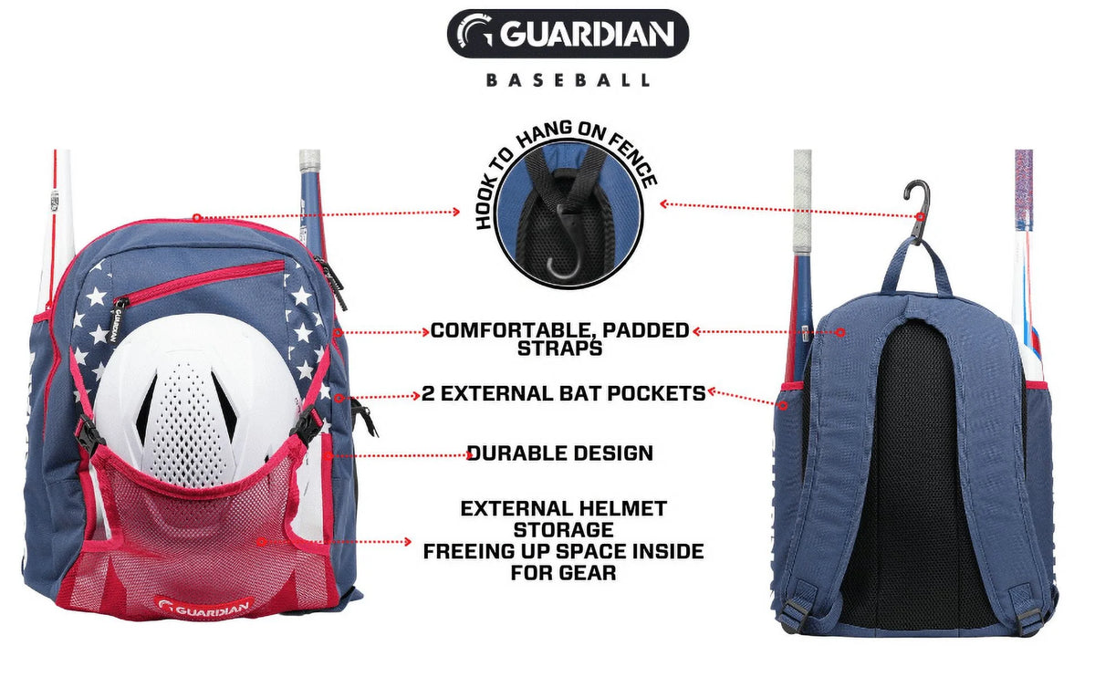 Youth Baseball Bag Holds Two Bats M51141
