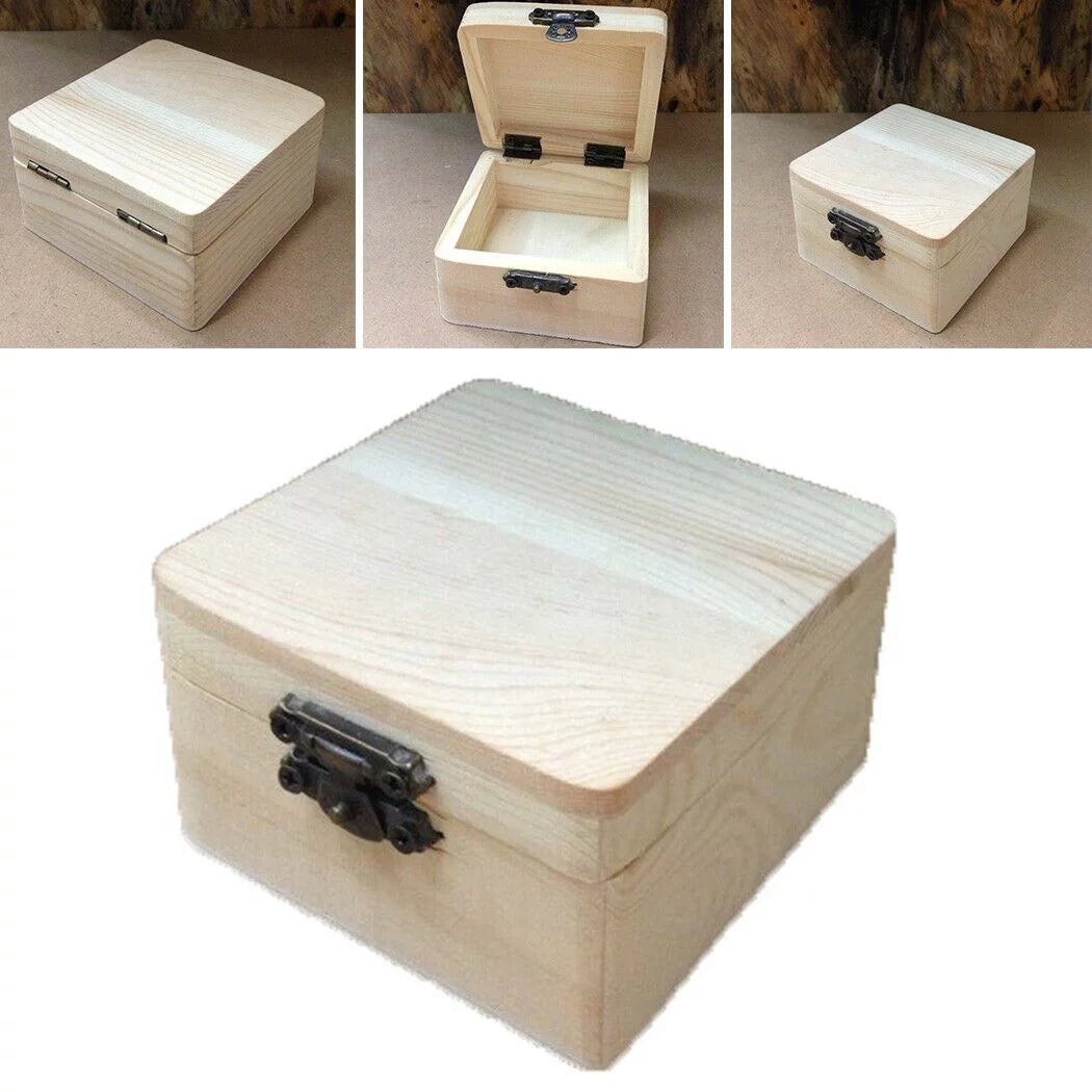 Wooden Storage Box W102848