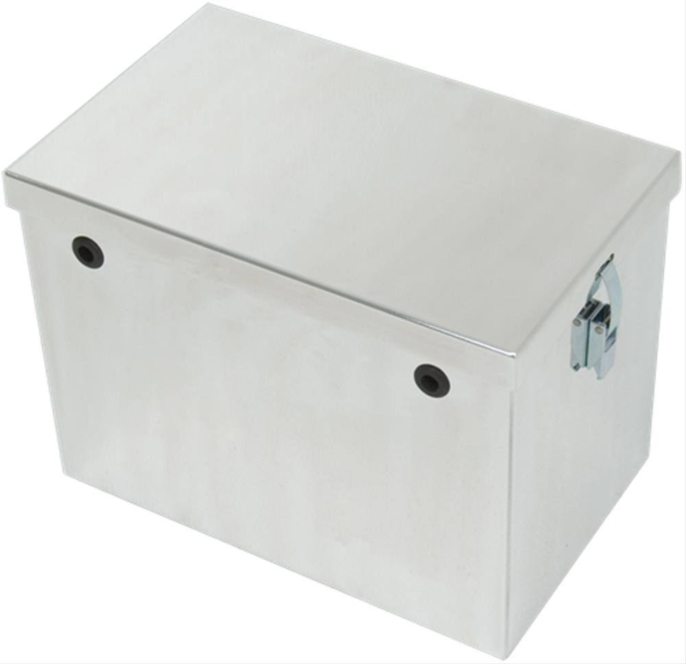 Aluminum Trailer Battery Box with Latching Lid B831