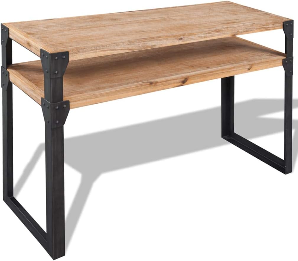 Solid Acacia Wood Console Table S69489