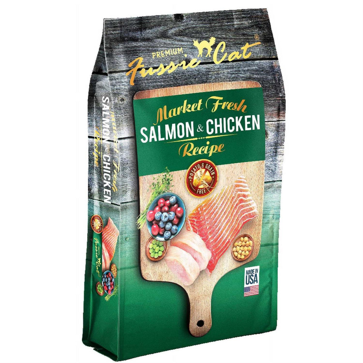 Salmon Chicken Dry Cat Food H10615