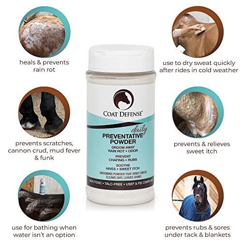 8 oz Equine Dry Shampoo Powder E284