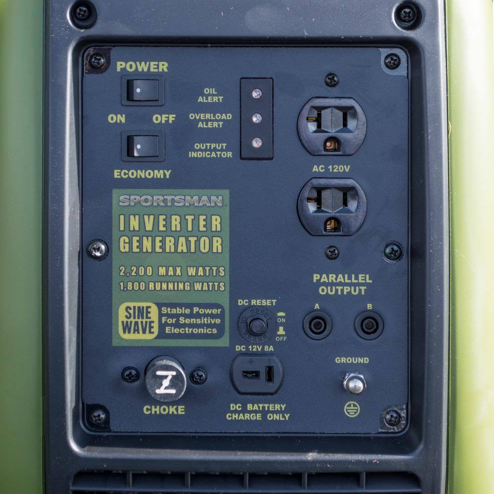 Portable Digital Inverter Generator 2200/1800-Watt Gasoline N7448