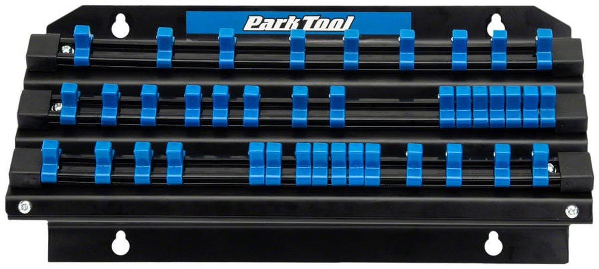 Wall-Mounted Socket Bit and Torque Tool Organizer E2521
