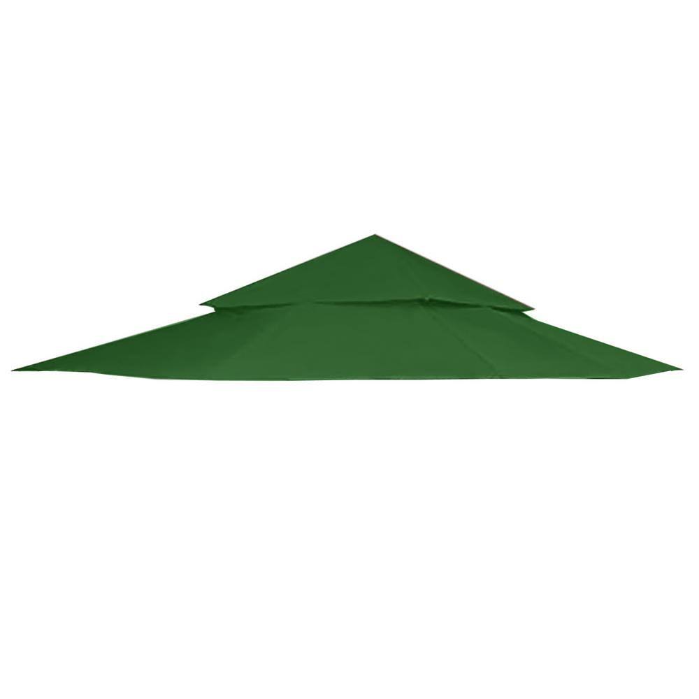 Green Replacement Canopy Top Cover for 12 ft. x 12 ft. Gazebo D9314