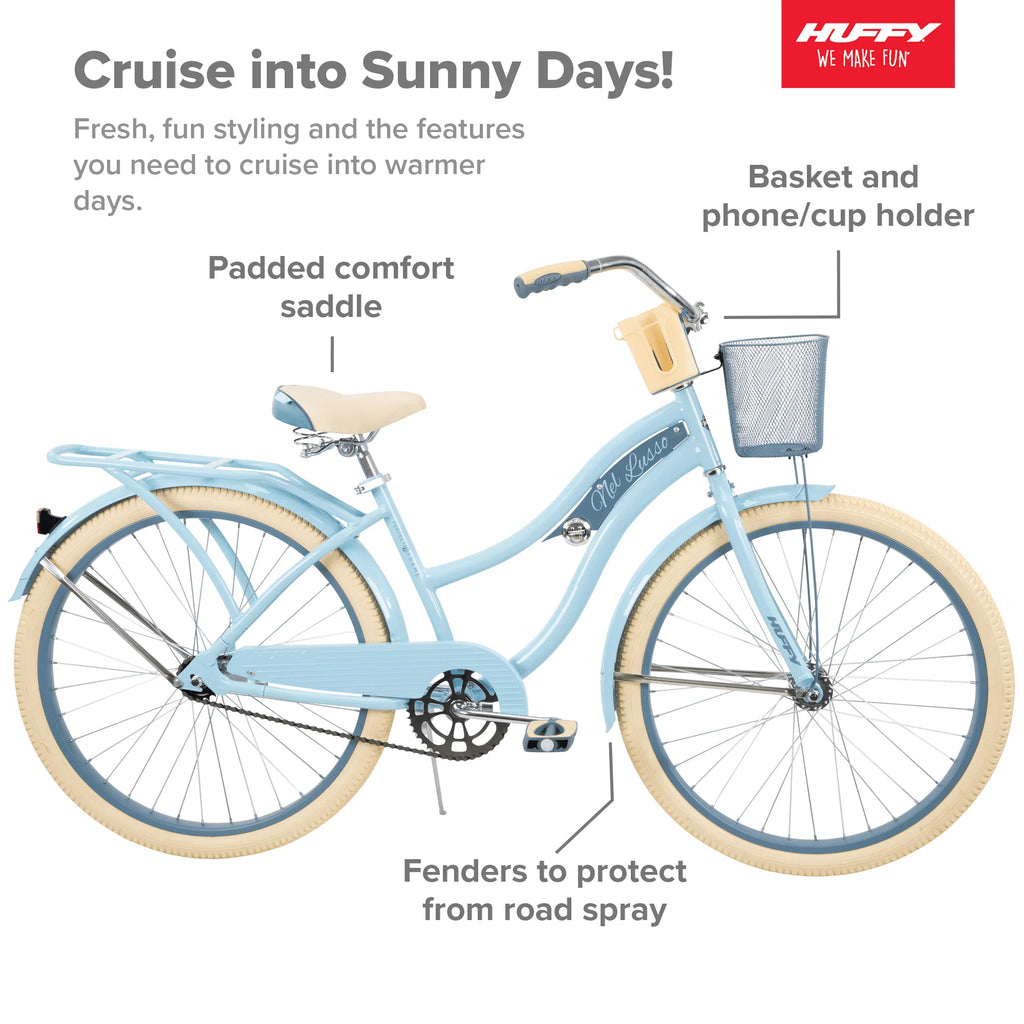 Light Blue 26 Inch Cruiser Bike I311