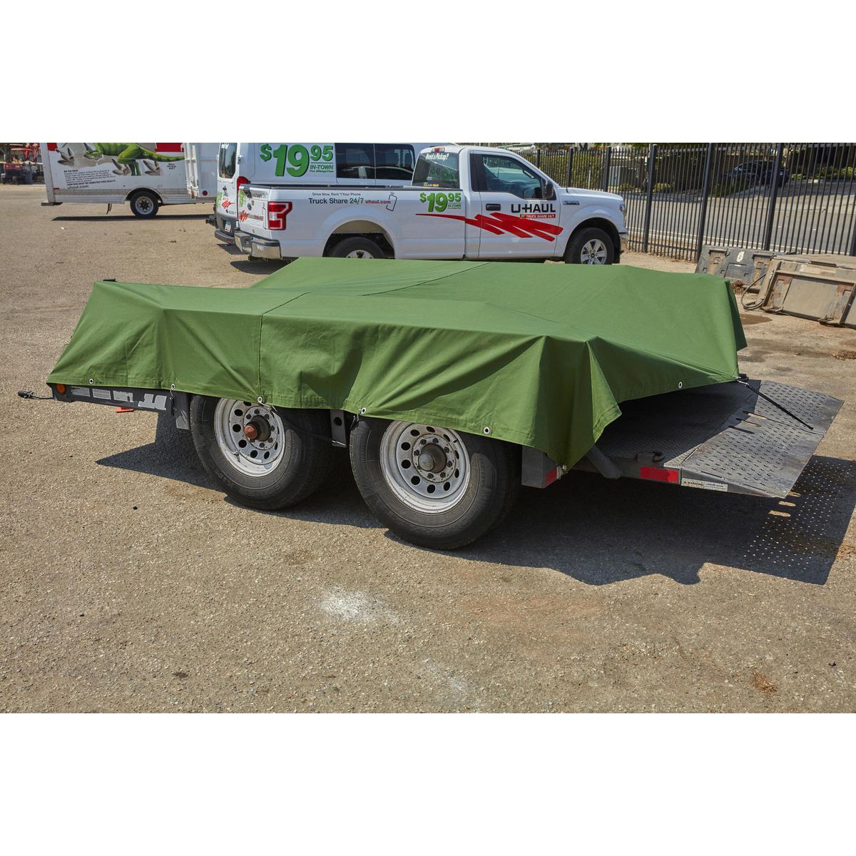 10 ft. x 12 ft. Canvas Tarp K859849