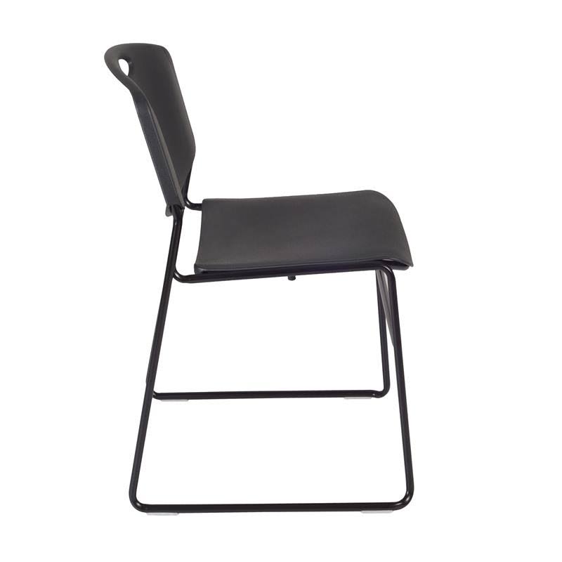 Mahogany/Black L-Desk with Return W76974