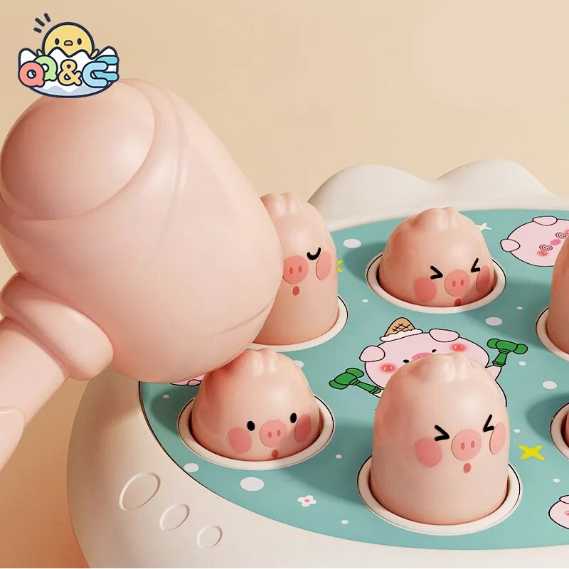 Frog Whack a Mole Game Montessori Educational Puzzle Toys H700