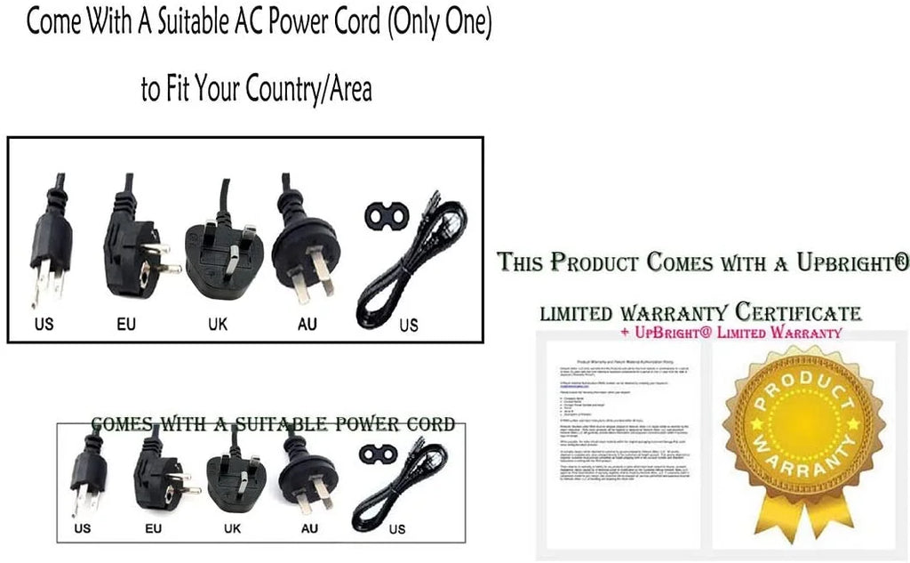 Adapter For Stationary Bicycle Power Supply Cord Charger J6050