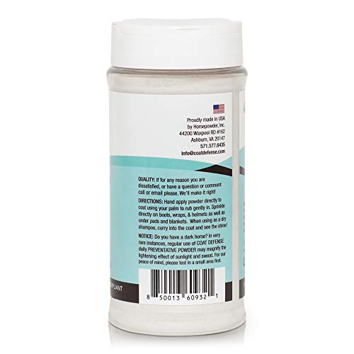 8 oz Equine Dry Shampoo Powder E284