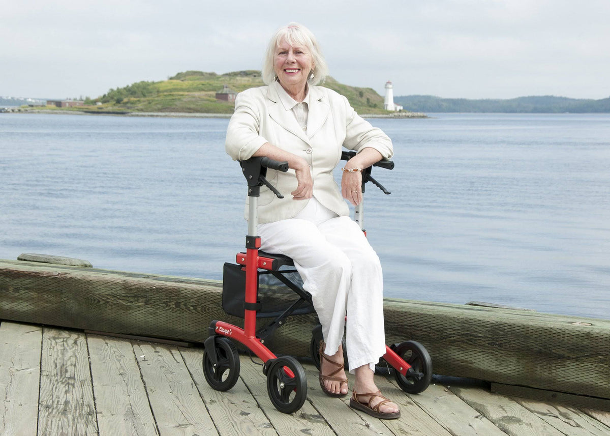 Red Rollator L5377