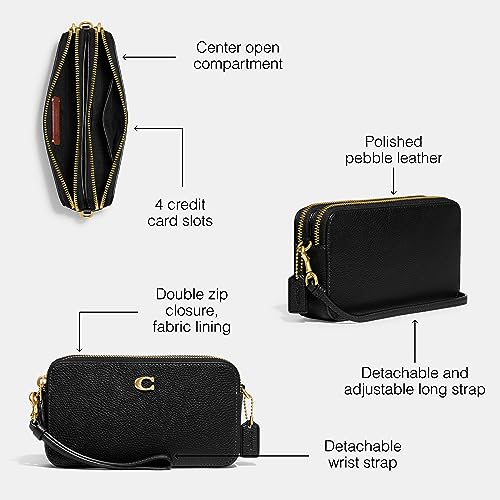 Polished Pebble Leather Crossbody J766085