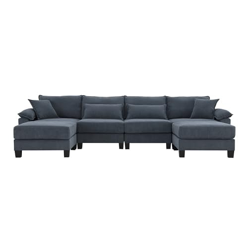 Beige Modular Sectional Sofa U374