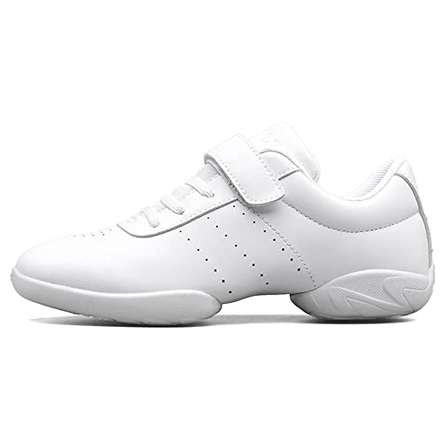 White Cheerleading Dance Shoes J840