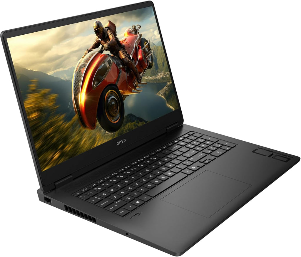 Black 17.3" QHD Gaming Laptop with AMD Ryzen 7 8845HS, 64 GB DDR5 Ram, 2 TB PCIe SSD, Nvidia Geforce RTX 4070, W11 Home N4025