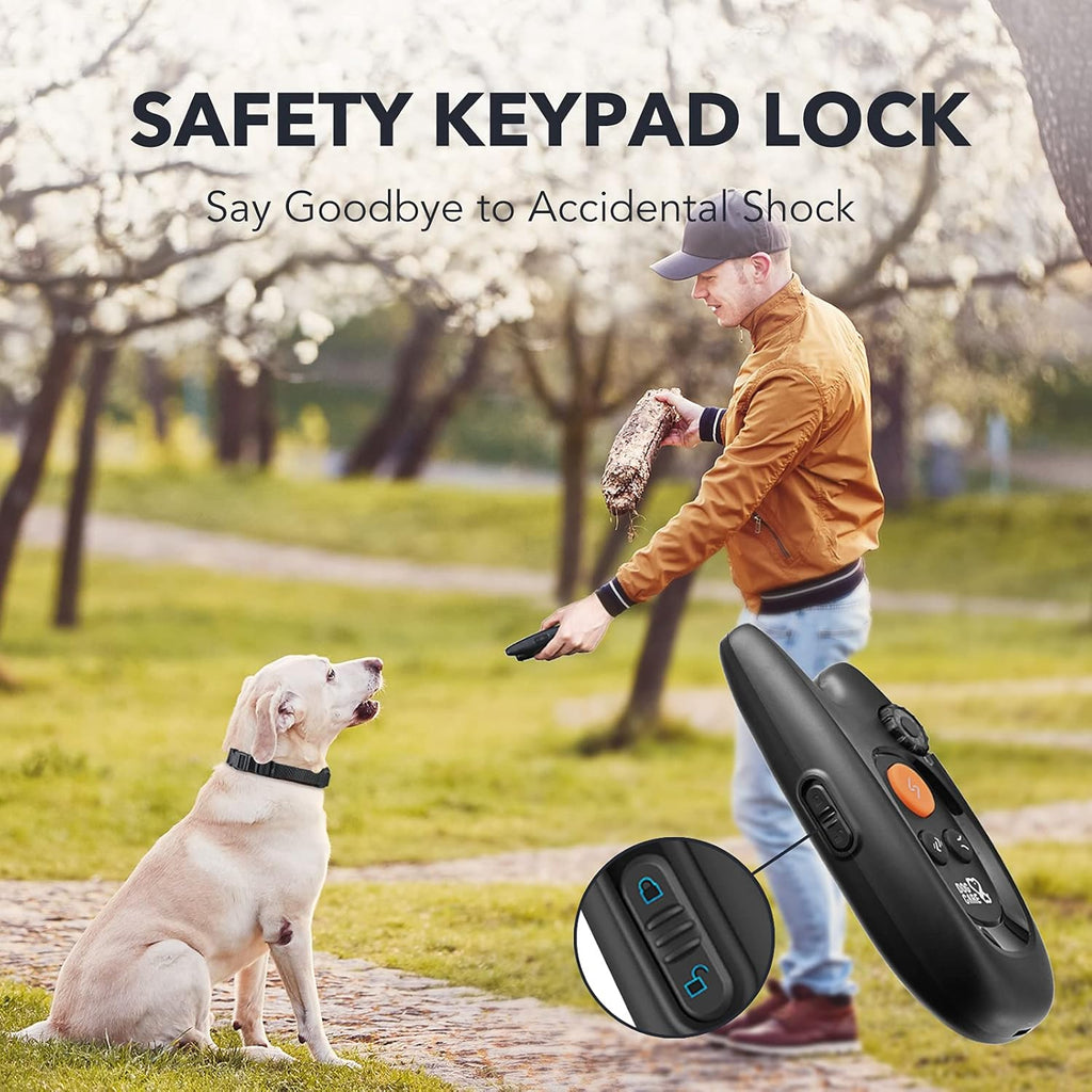 Rechargeable Dog Training Collar with Remote, 2 Receivers F970121