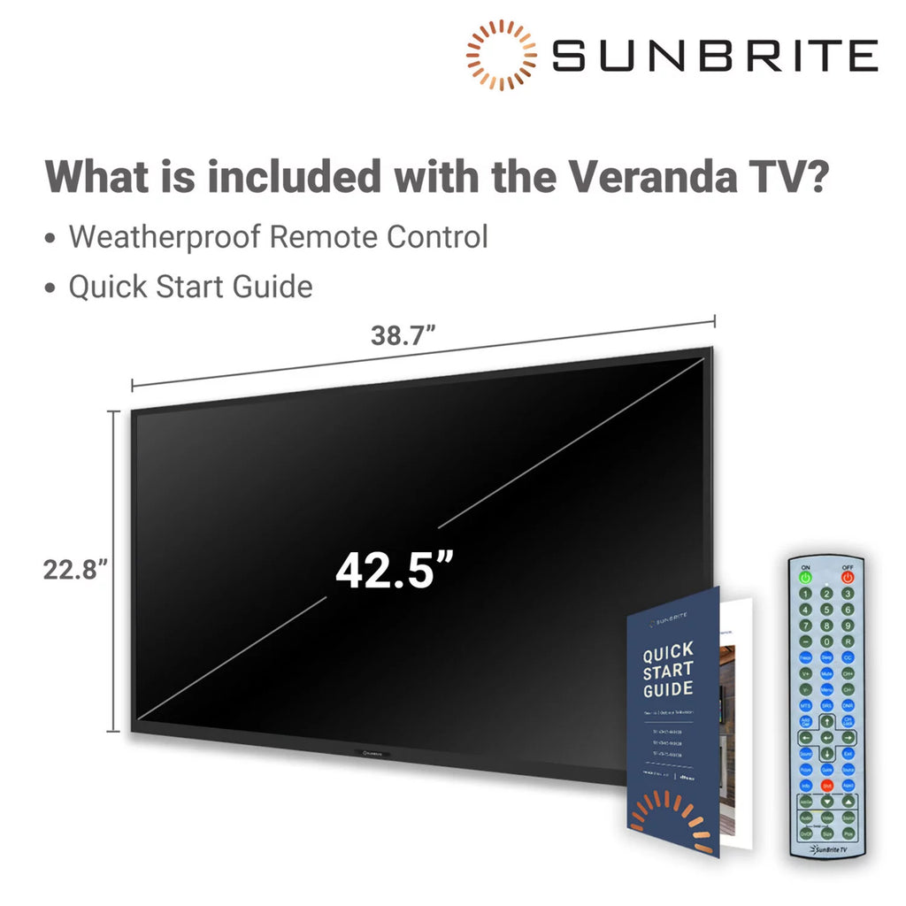 55-inch Full Shade Outdoor 4K Ultra HD HDR LED Weatherproof Television P685852