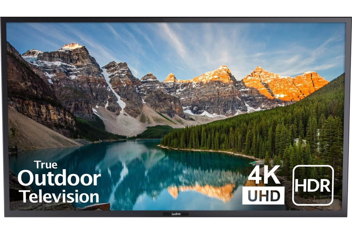 55-inch Full Shade Outdoor 4K Ultra HD HDR LED Weatherproof Television P685852