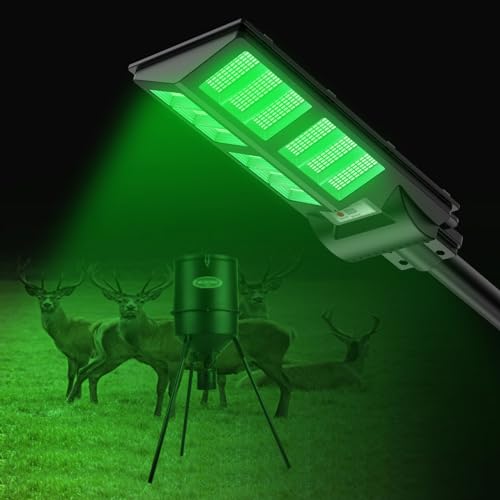 Green Solar Light for Hunting Hogs with Remote N732769