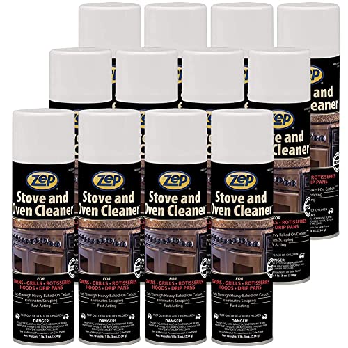 Heavy-Duty Foaming Oven and Stove Cleaner 19 Oz Aerosol Case of 12 K65337