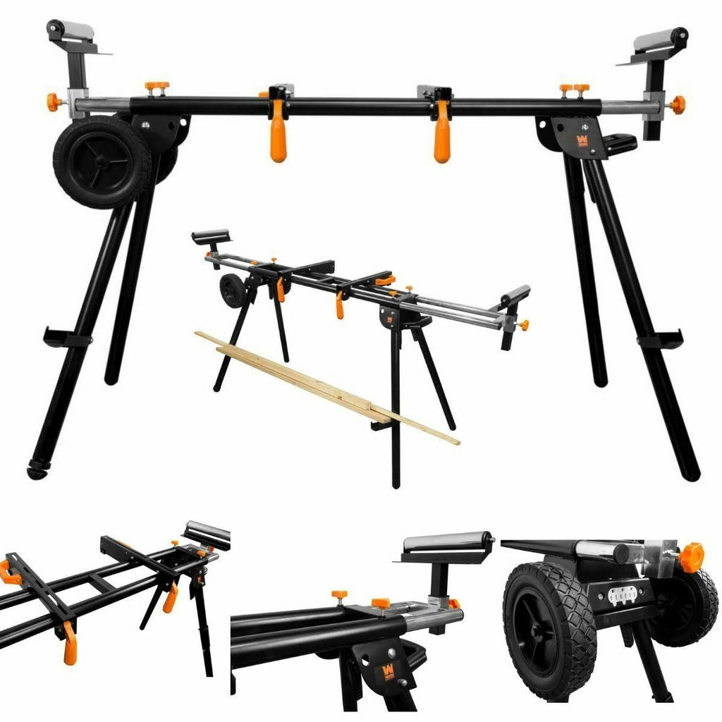 Collapsible Rolling Miter Saw Stand A706