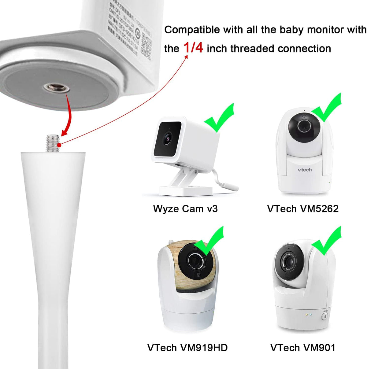 Baby Monitor Mount 2 Pack X864
