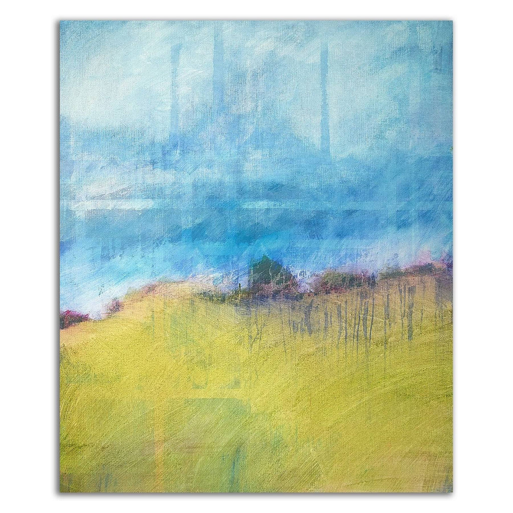 Interwoven Landscape Print on Canvas L1659