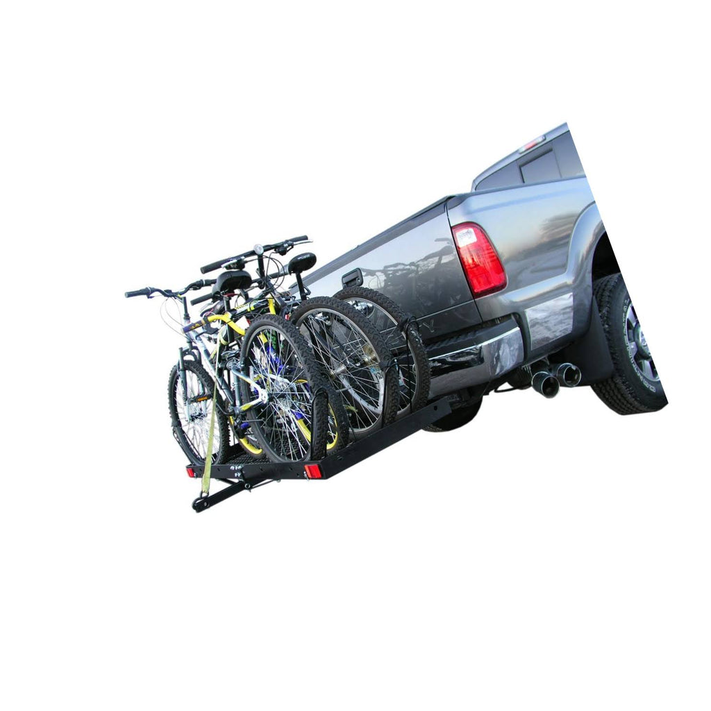 62 inch Steel Cargo Carrier Trailer with Bike Rack E9777
