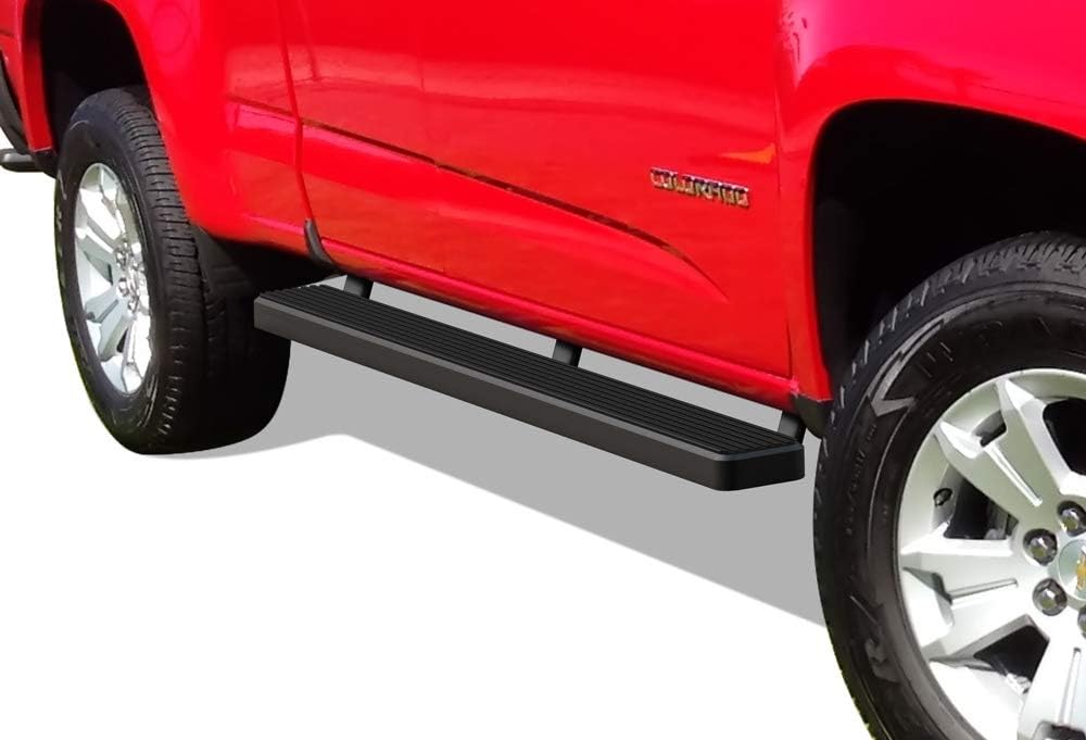 Black 5 inches 304 Stainless Steel Running Boards S912317
