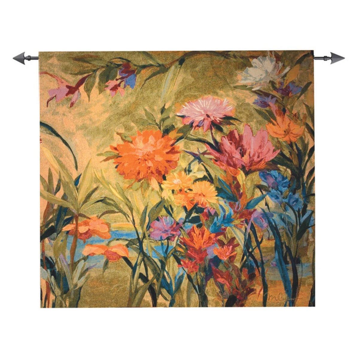 Floral Tapestry Wall Hanging Q177833